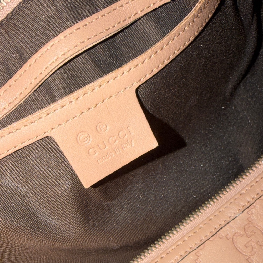 Gucci Women's Brown Leather Satchel - Picture 6 of 16